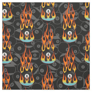 Classic Eight Ball  Fabric