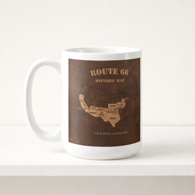 Classic Eight State Adventure Heritage Coffee Mug (Creator Uploaded)