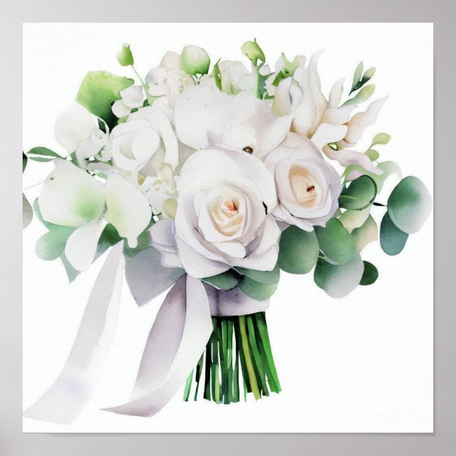 Classic Elegance, Attendants Bouquet (B) Poster (Front)