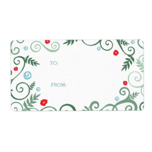 Classic Elegance Gift Tag Labels