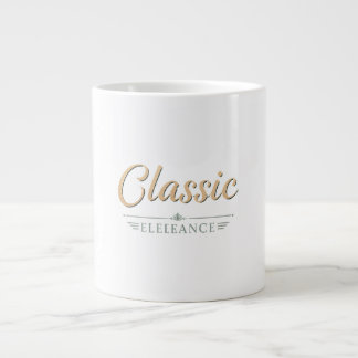 Classic Elegance Large Coffee Mug