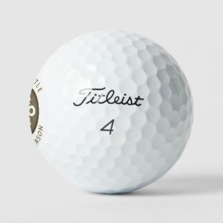 Classic Elegance Logo Customise Golf Balls