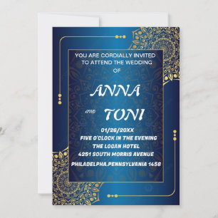 CLASSIC ELEGANCE WEDDING INVITATION