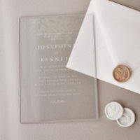 Classic Elegant Bible Verse Christian Wedding