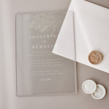 Classic Elegant Bible Verse Christian Wedding