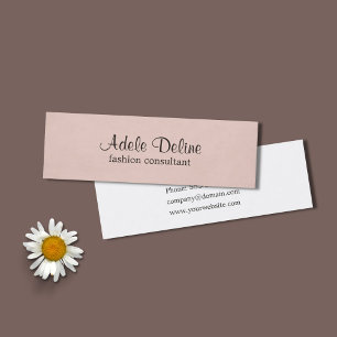 Classic Elegant Consultant Business Card