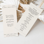 Classic Elegant Light Grey Vintage Wedding Program<br><div class="desc">Add a touch of timeless elegance to your wedding ceremony with the MIA Classic Elegant Light Grey Vintage Wedding Program. This beautifully designed program features intricate details and refined typography, setting the tone for a sophisticated and memorable event. The light grey vintage-inspired design adds a special charm, perfect for couples...</div>