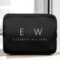 Classic Elegant Modern Minimalist Monogram Name