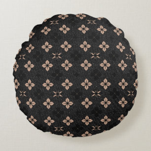 Classic Elegant Modern Pattern  Round Cushion