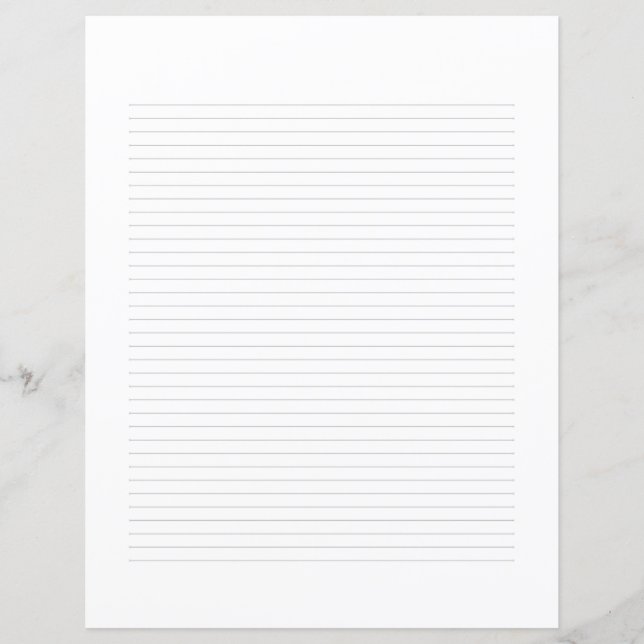 Classic Elegant Monogram Script Stationery (Front)
