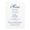 Classic Elegant Navy Blue Wedding