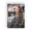 Classic Elegant Script Photo Graduation Invitation
