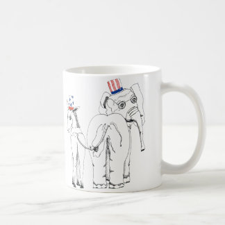 Classic Elephant & Donkey Mug