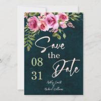 Classic Emerald Green Dark Moody Wedding