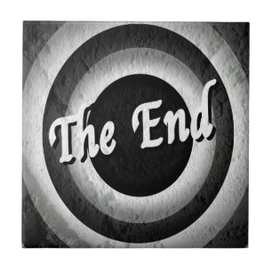 Classic End Credits - B&W Tile