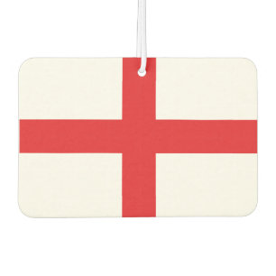 Classic England Flag – St. George’s Cross Car Air Freshener
