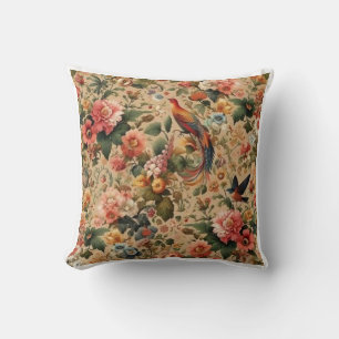 Classic English garden floral Cushion