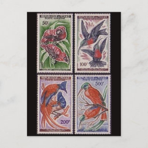 Classic Engraved Stamp Postcard