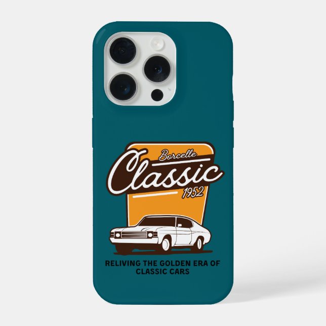 Classic era  iPhone case (Back)