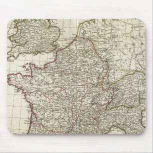 Classic European Map Mouse Mat