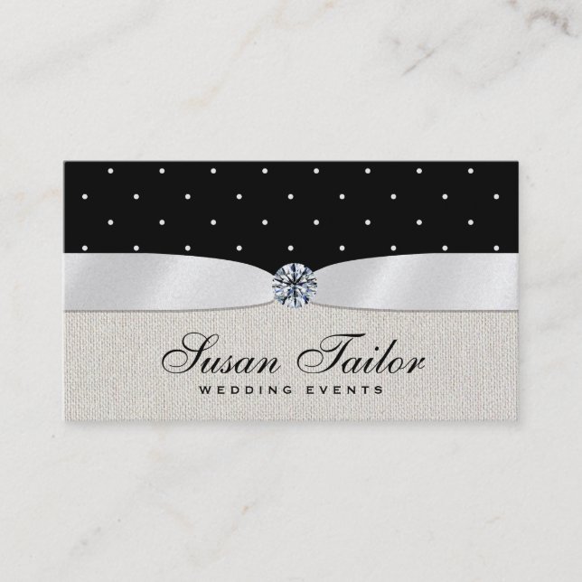 Classic Events | Luxurious Business Card (Front)