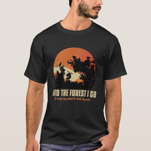 Classic Exploration Of Trails And Nature T-Shirt (Front)