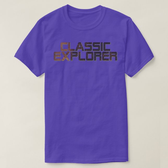Classic Explorer T-Shirt (Design Front)