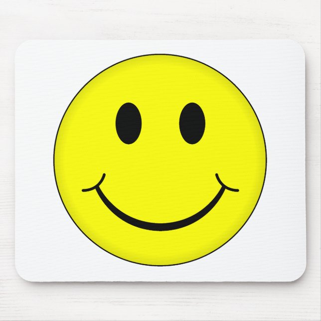 Classic Face Mouse Mat (Front)