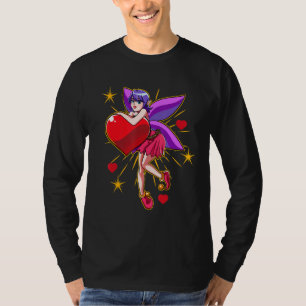 Classic Fairy Tale Flying Garden Flower Fantasy F T-Shirt