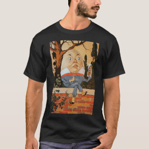 Classic Fairytale Nursery Rhymes Humpty Dumpty Sat T-Shirt