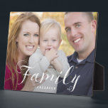 Classic Family Custom Photo Frame<br><div class="desc">Simply personalise with your text and photo(s) and create a one-of-a-kind gift for yourself or someone you love! Background colour can be changed to any colour of your choice!</div>