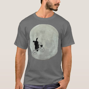 Classic Family Movie Bunny Alien Happy Easter Day T-Shirt