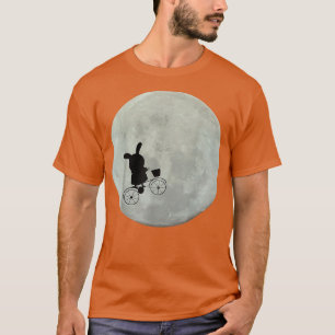Classic Family Movie Bunny Alien Happy Easter Day  T-Shirt