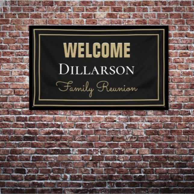 Classic, Family reunion welcome Banner (Creator Uploaded)