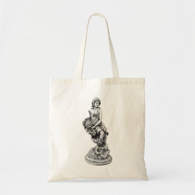 Classic female statue tote bag (Front)