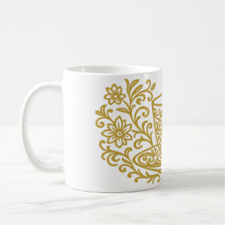 Classic Filigree Engraving CoffeClassic Mug, 11 oz Coffee Mug