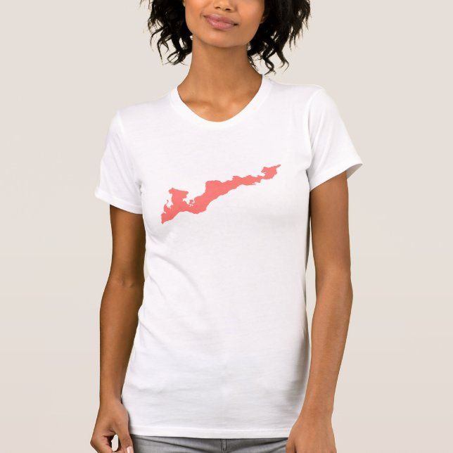 Classic Fishers Island Logo Shirt - Pink (Front)
