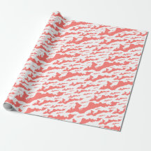 Classic Fishers Island Logo Wrapping Paper - Pink