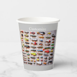 Classic Fishing Lures Thunder_Cove   Paper Cups