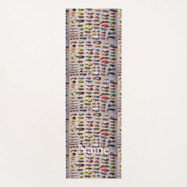 Classic Fishing Lures Thunder_Cove Yoga Mat (Front)