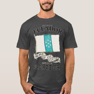 Classic Flag of Ecuador T-Shirt