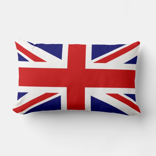 Classic Flag of the United Kingdom Lumbar Cushion (Front)