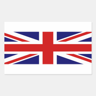 Classic Flag of the United Kingdom Rectangular Sticker