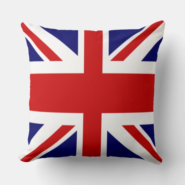 Classic Flag of the United Kingdom The Union Jack Cushion (Front)
