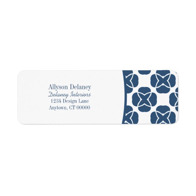 Classic Flair Return Address Label (Front)