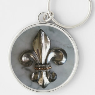 Classic Fleur de lis Keychain