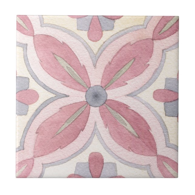 Classic floral painting for kitchen decor Floral Tile (Front)