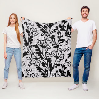 Classic Floral Pattern Blanket