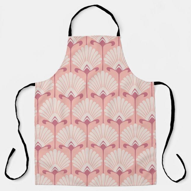 Classic Floral: Seamless Vintage Pattern Apron (Front)
