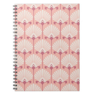 Classic Floral: Seamless Vintage Pattern Notebook